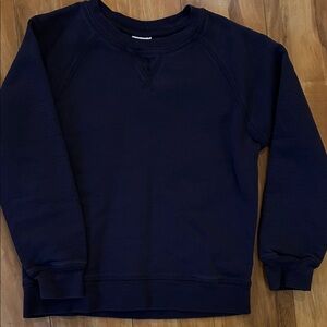 Hanna Andersson Men's Deep Blue Crewneck Sweater